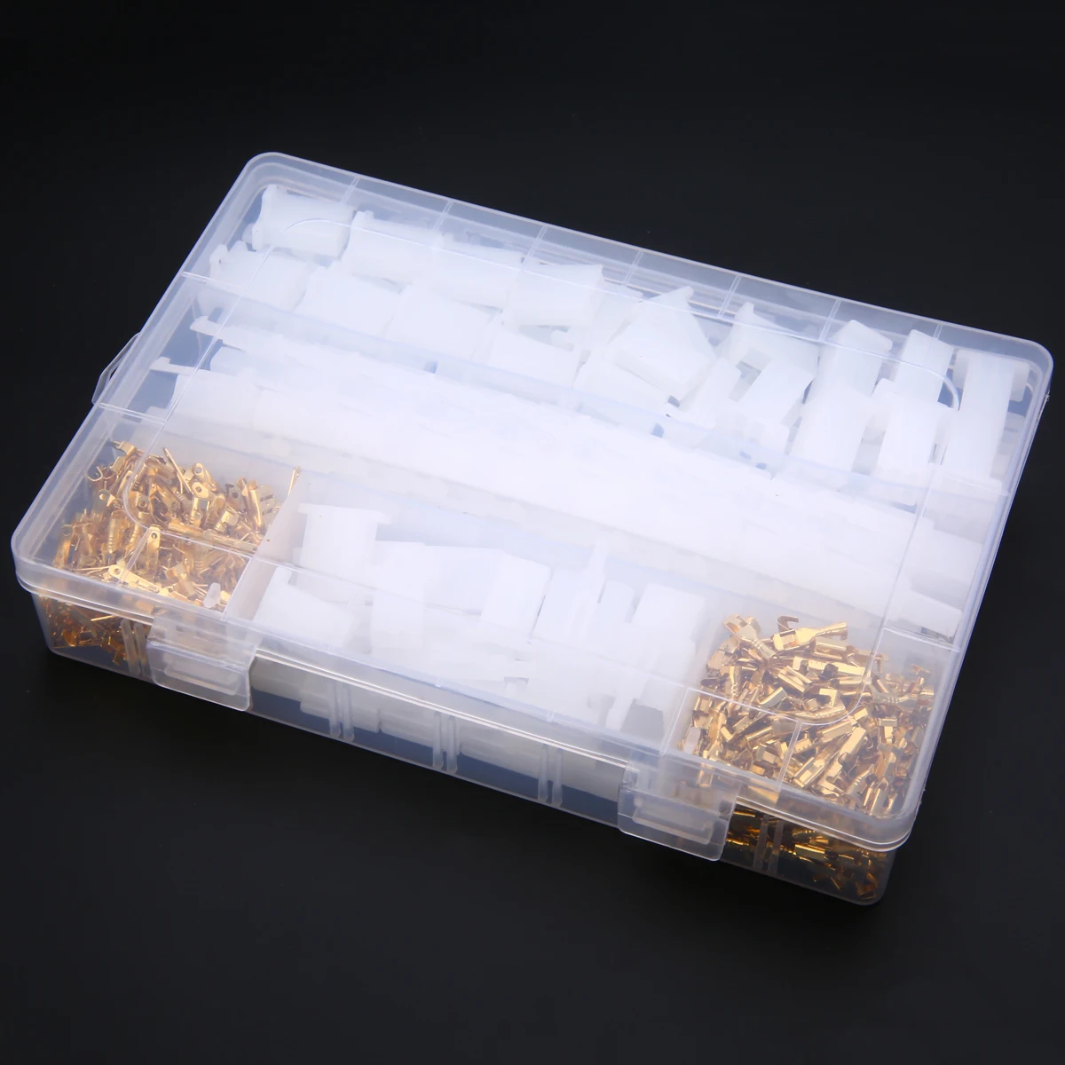 580pcs Wire Terminal Connector Assortment Kit for Car ATV Boat Motorcycle Electrical Wire Connector Terminal 2.8mm 2/3/4/6/9 Pin