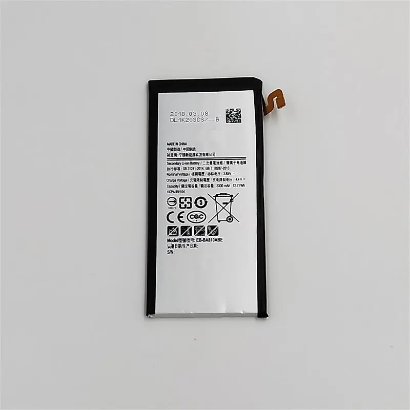 3300 мАч EB BA810ABE батарея для Samsung Galaxy A8 2016 A810 A810F Замена Li Ion батареи|Аккумуляторы