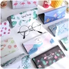 Mimiyou Top-grade PU Spectacle Cases for Eyeglasses Fashion Folding Sunglasses Box Bag Portable Triangle Eyewear Protector ► Photo 1/6