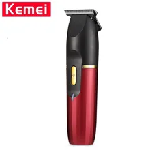 Kemei KM-811 профессиональный триммер для волос Бритва машинка для стрижки бороды для мужчин перезаряжаемая Беспроводная Машинка для стрижки волос Бритва машинка для стрижки волос