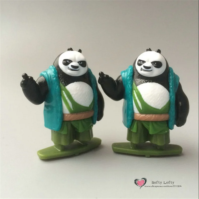 KungFu Panda Mini figure Paos Dad Succulent plants decoration - 2