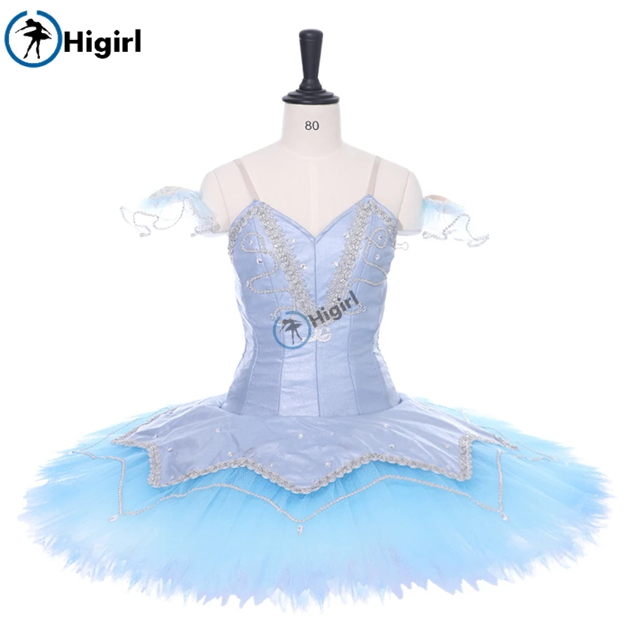 Синий Лебединое озеро кукла Professional Балетная пачка для Взрослых Синяя птица Спящая красавица сценический костюм SB0002A
