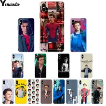 Yinuoda том Холланд Новое поступление сотовый Чехол для телефона для Apple iPhone 8 7 6 6S Plus X XS MAX 5 5S SE XR мобильные телефоны