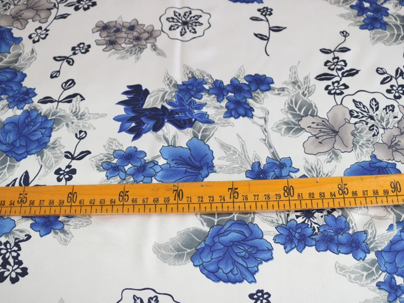 100 см* 148 см подкладочная атласная винтажная Цветочная Шармез подкладочная ткань с принтом