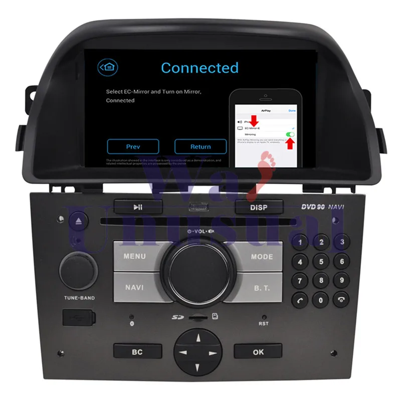 Wanобычная четырехъядерная 16G Android 6 0 GPS навигация для OPEL ANTARA 2008 2009 2010 2011 2012 2013 радио