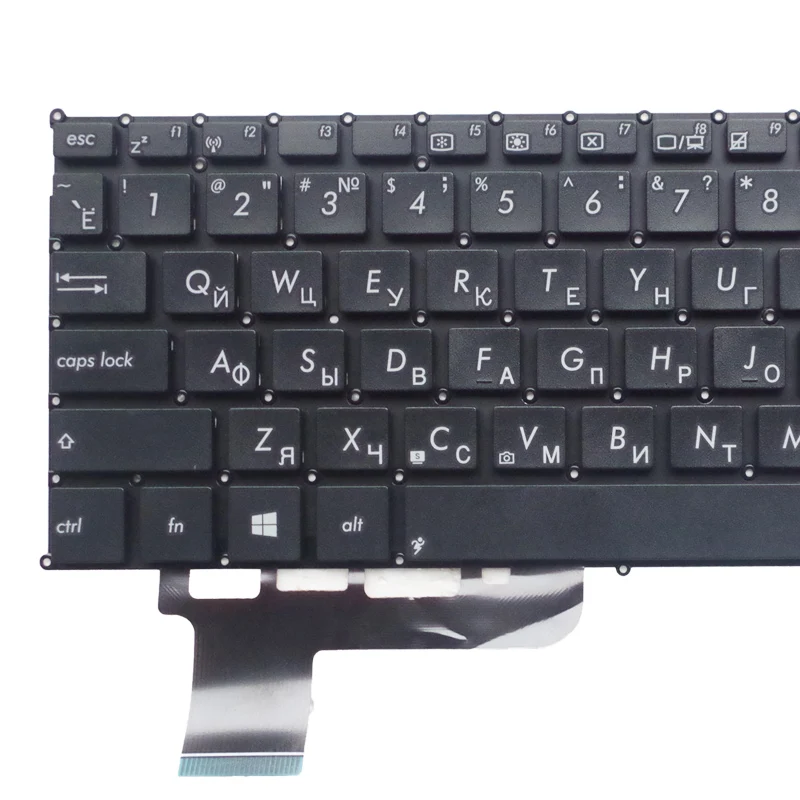 GZEELE New RU laptop keyboard for Asus VivoBook Q200 Q200E S200 S200E X200 X201 X201E x202e russian