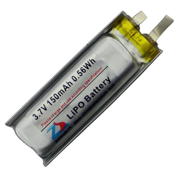 

Lithium polymer batteries 451235 501235 150mAh 3.7V Bluetooth headset mouse and keyboard business pen