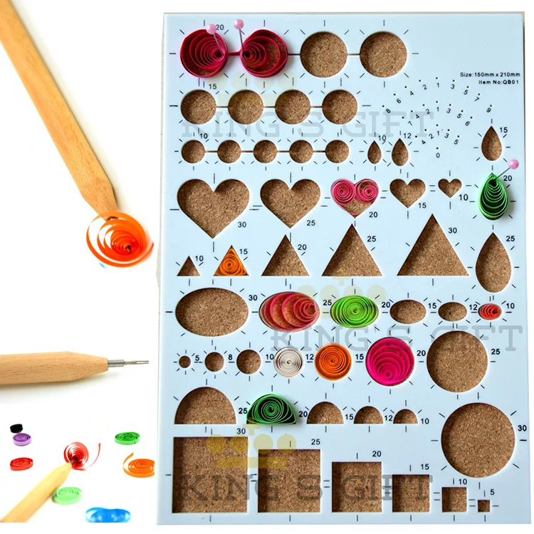 Buy Quilling Workboard With Quilling Pen, Quilling Kits Tools For Paper Rolling