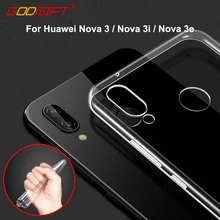 

GodGift Huawei Nova 3 Case Luxury Huawei Nova 3i Transparent Silicone Cover For Huawei Nova 3e Phone Cases Nova 3 i back Cover