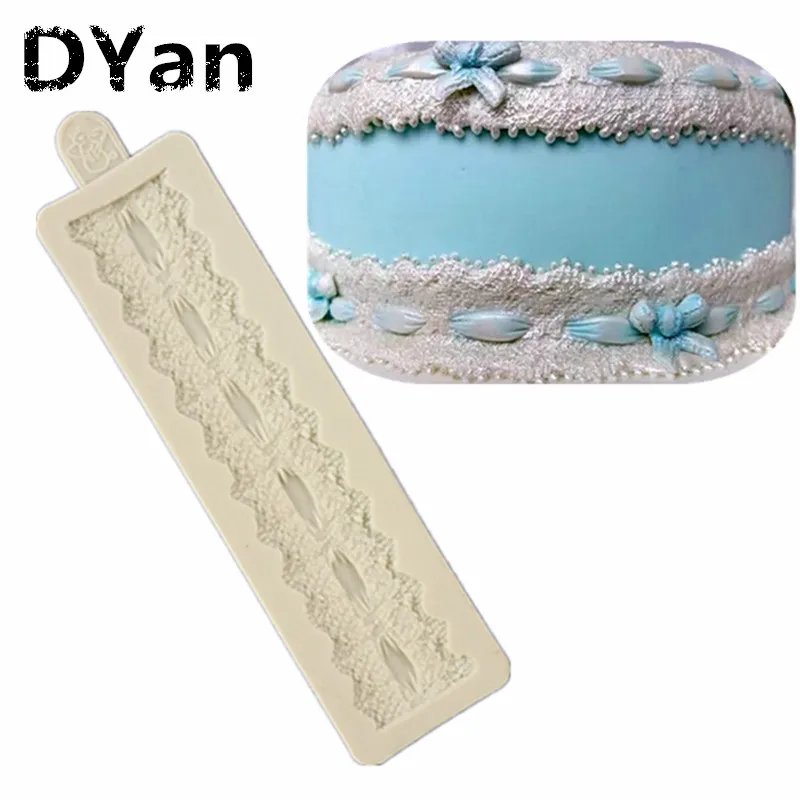 

New Embossed Pattern Fondant Cake Silicone Mold Chocolate Mold DIY Cake Baking Decoration Tool
