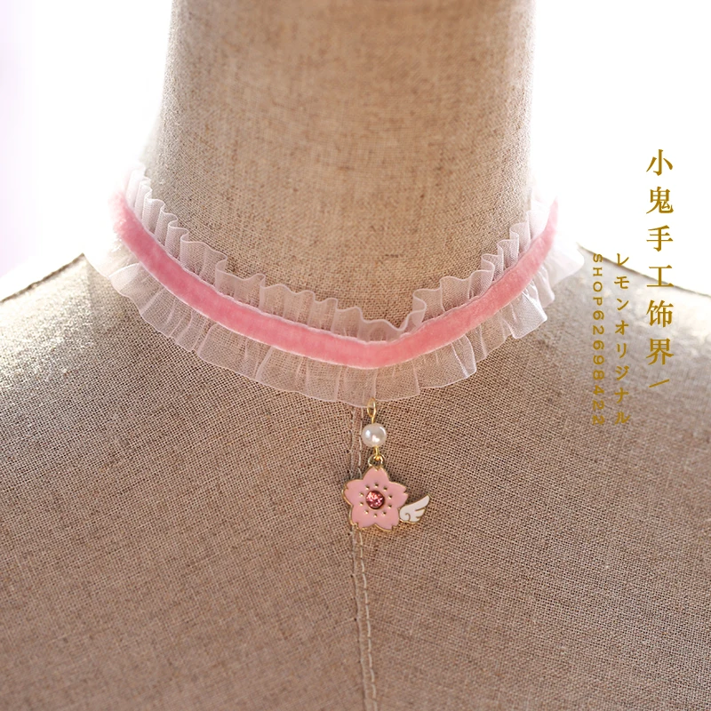 Розовые японские аксессуары для волос заколка в Стиле Лолита боковая заколка kc великолепный галстук-бабочка берет мягкая сестра