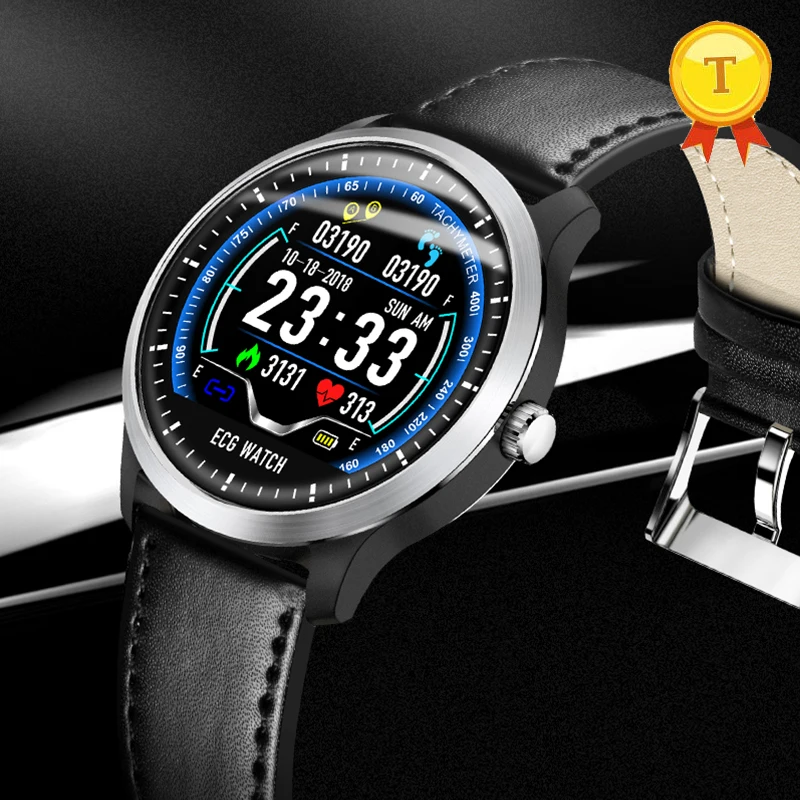 2018 Newest ECG Smartwatch Men Smart Watch support Electrocardiogram