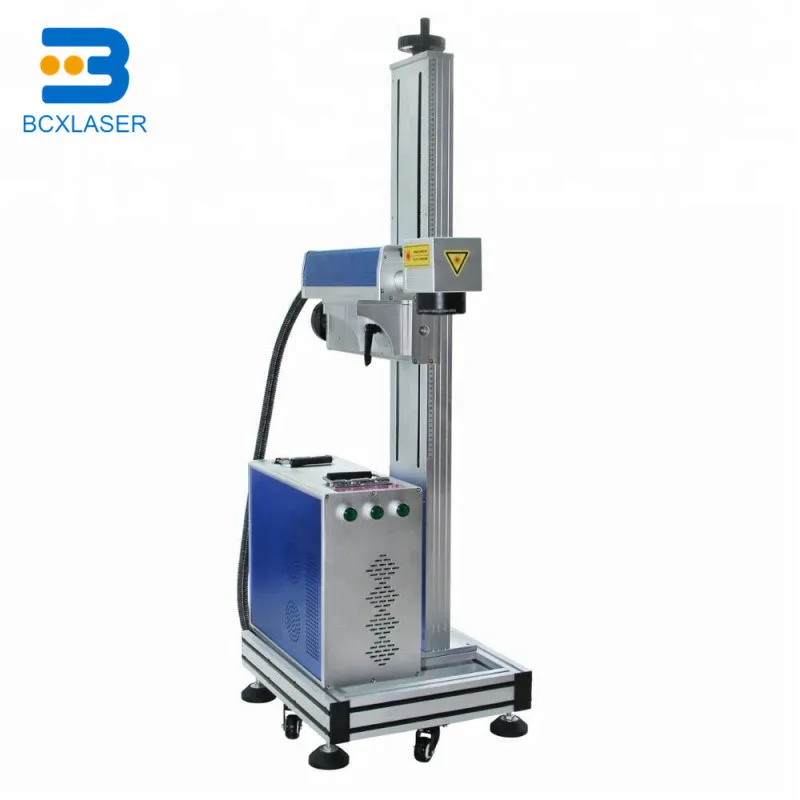 High Speed CO2 Flying Laser Marking Machine for Wood /Jeans /Plastic /Carton