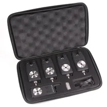 Хорошее качество 4+ 1 красочные светодиодные беспроводной прием ловли карпа укуса сигнализации