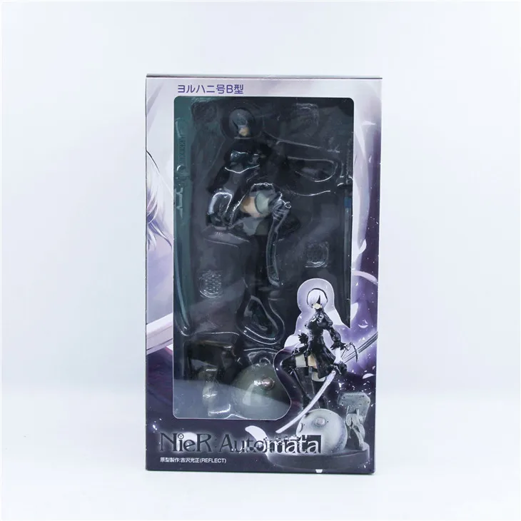 

NieR Automata YoRHa No. 2 Type B 2B PVC Action Figure Model Doll Toy Gift