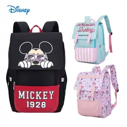 Disney Микки подгузник для беременных Сумка Милый подгузник коврик для коляски большой емкости путешествия рюкзак для мам Уход сумка для