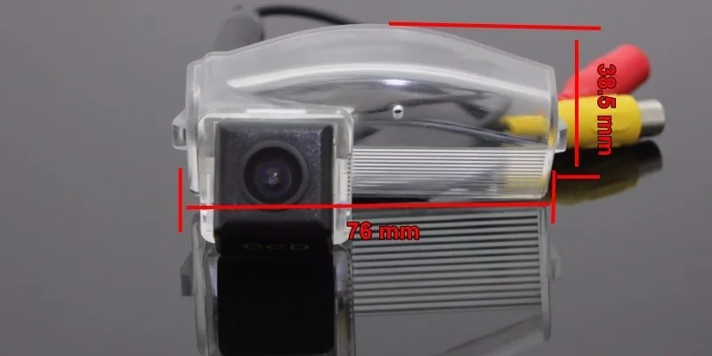 For Mazda M3 Mazda3 2007 2008 2009 Smart Tracks Chip Camera  HD CCD Intelligent Dynamic Parking Car Rear View Camera (2)