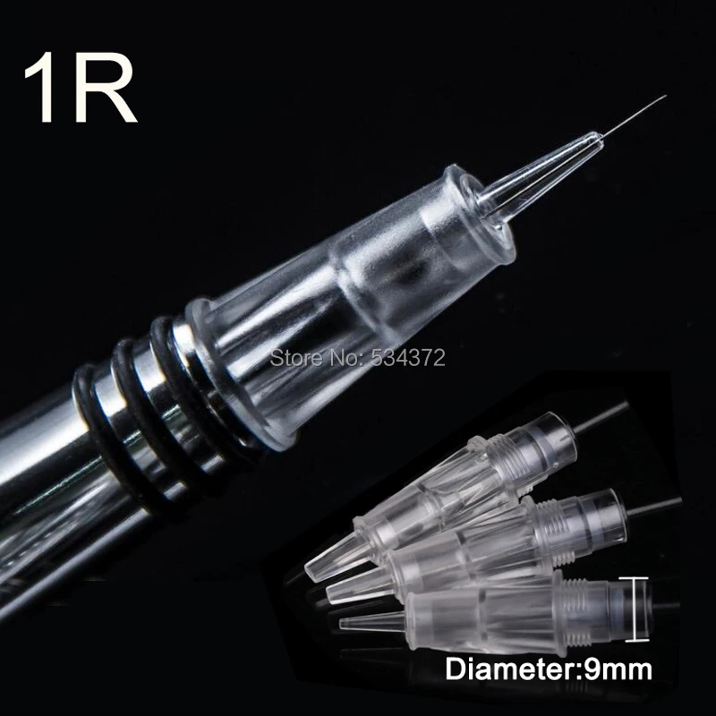 

1RL*10pcs -9MM Cartridges CHARMANT Eyebrow Lip Needle /Permanent Make-up Machine Eyebrow Lips Tattoo Needles