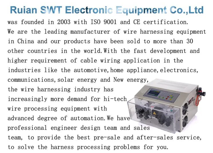 Компьютерная Автоматическая Зачистка контактов машина SWT508-SDB2 и двойной проволочной резки устройство для чистки кабеля от 0.1to4.5mm2