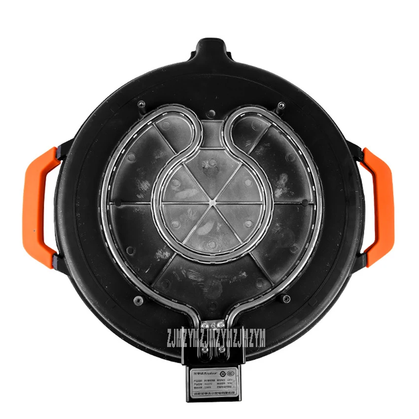 KP153C Многофункциональный корейский Электрический гриль круглый буфет барбекю бытовой без дыма антипригарная электрическая форма для выпечки 220 В/1500 Вт