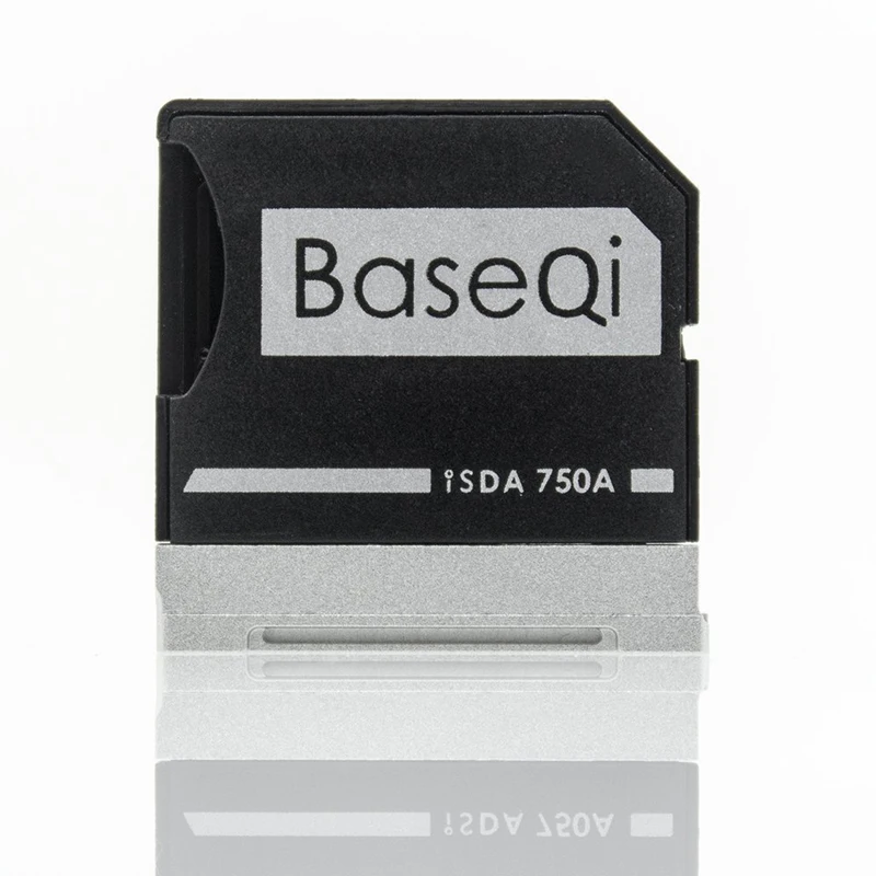 BaseQi Aluminum MiniDrive Micro SD T Flash Card Memory Adapter Increase