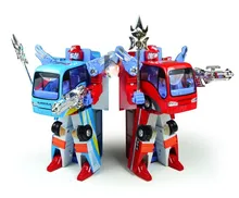 Hotsale 3 Colors Cool Cars Buses Deformation Robot Toy Transformation Toy Car Child Kids Gift Bus