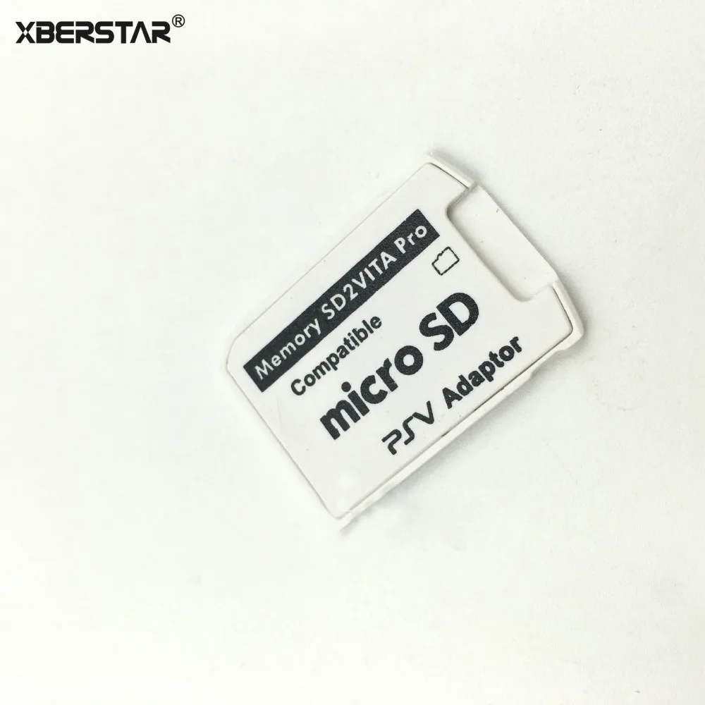 XBERSTAR Версия 5,0 SD2Vita для ps vita карта для игры PSVITA Micro SD адаптер для PS Vita 1000/2000 3,60 система 256GB