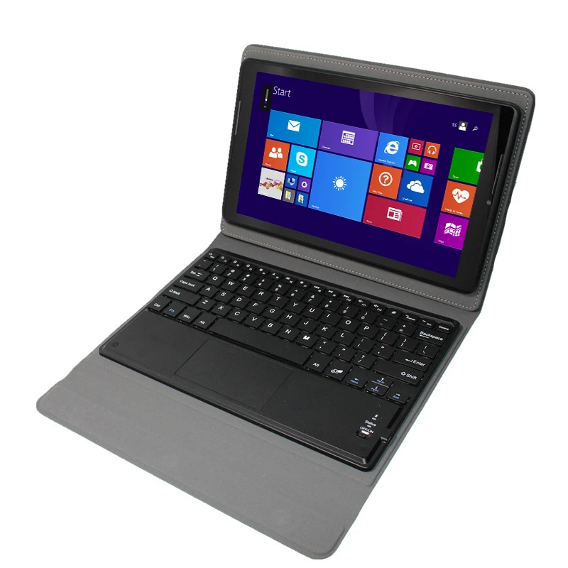

10.1'' IPS Ultra Slim Windows 10 Tablet PC Quad core Dual cameras 1280*800 2GB+32GB Intel Atom Z3735F Mini HDMI Keyboard