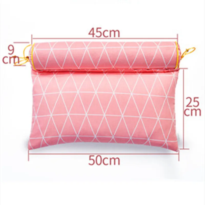 

Cervical care pillow new coarse cotton buckwheat hull physiotherapy traction pillow washable jacket