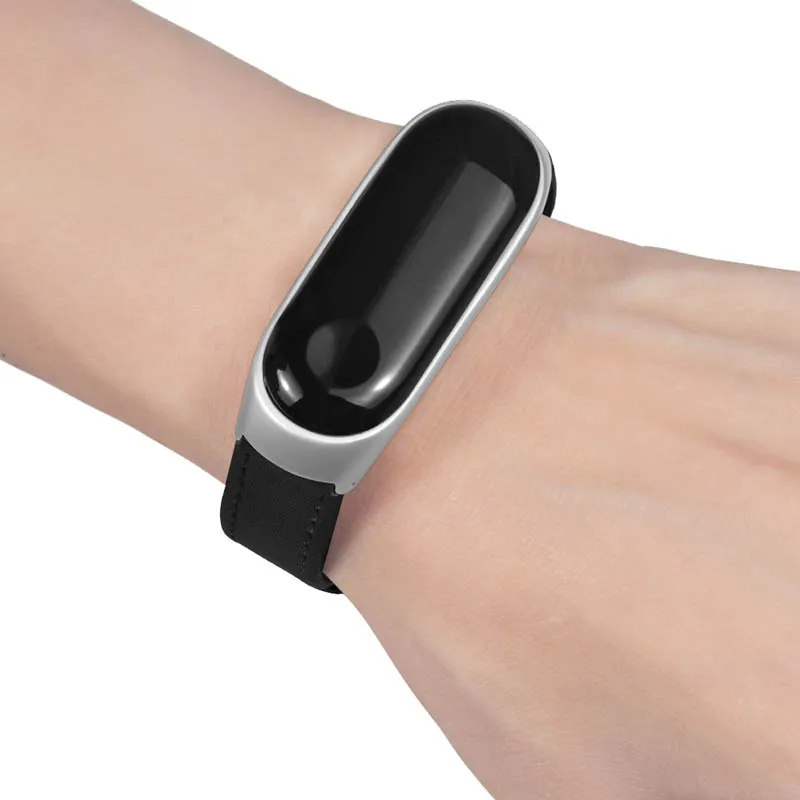 

Lightweight Replacement Wristband Band Strap Metal Case Frame for Xiaomi Mi Band 3 DJA99
