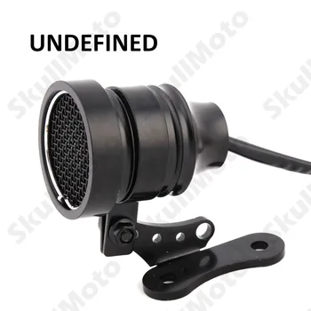 

12V Motorcycle Bike Parts Vintage Tail Brake Rear Running Light Custom Black Mesh Lens For Chopper Bobber UNDEFINED