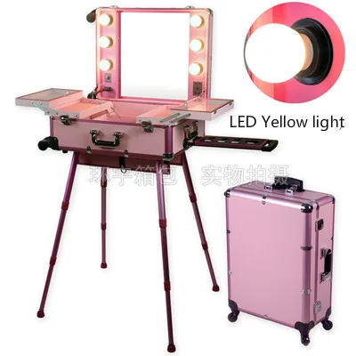 Lights Led Lighted Makeup Box 