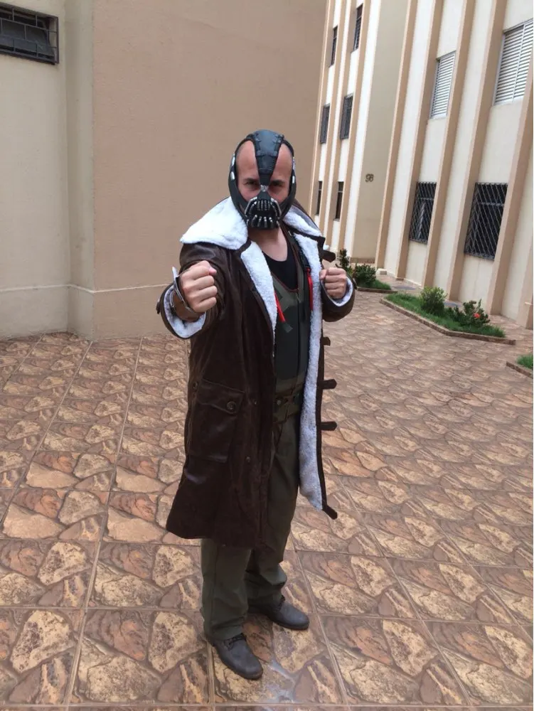 Details about Batman Bane Dorrance Leather Trench Cosplay Costume Uniform Jacket Coat Mask Details about Batman Bane Dorrance Leather Trench Cosplay Costume Uniform Jacket Coat Mask
