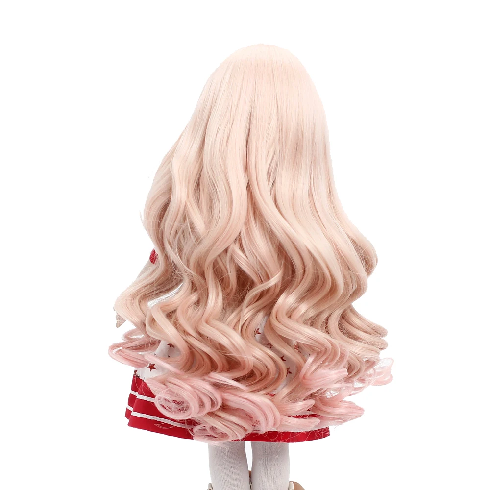 Детские подарки парик для куклы только корейские высокотемпературные парики из