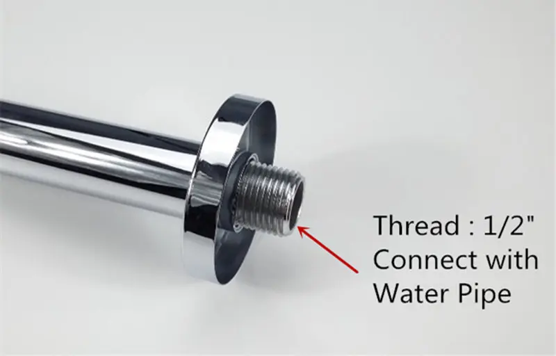 round shower arm 4