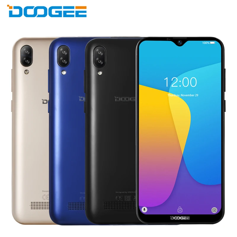 Оригинальный мобильный телефон DOOGEE Y8C 6 1 дюймов дроп LTPS экран ГБ ОЗУ 16 Гб ПЗУ MTK6580