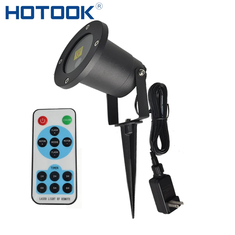 

HOTOOK Laser Lawn Light Projector LED Christmas Lights IP65 Waterproof Landscape Lamp Remote Control for Garden Outdoor Holiday