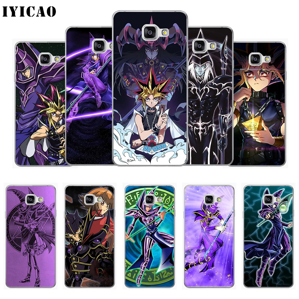 

IYICAO Mago Negro Yu Gi Oh Soft Silicone Phone Case for Samsung A10 A30 A40 A50 A70 M10 M20 M30 TPU Cover