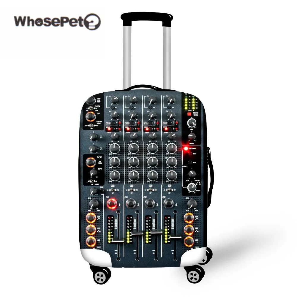 

WHOSEPET Luggage Protective Cover 18-30 inch Trolley Suitcase Elastic Bags 3D lound speaker Covers Travel Accessories Wholesale