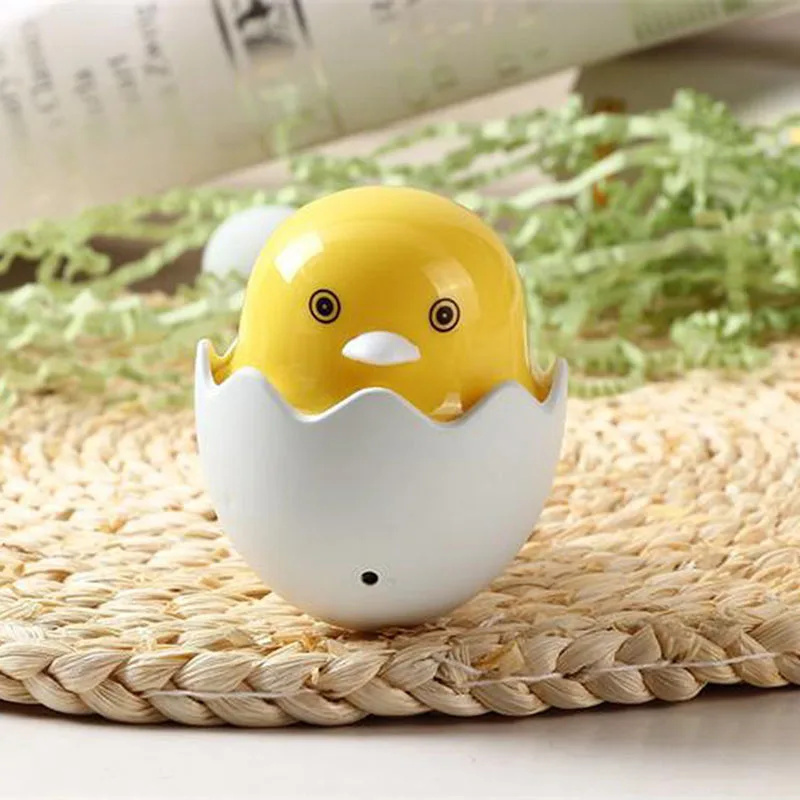 EU-Plug-Wall-Socket-Lamps-LED-Night-Light-AC-220V-Light-Control-Sensor-Yellow-Duck-Bedroom