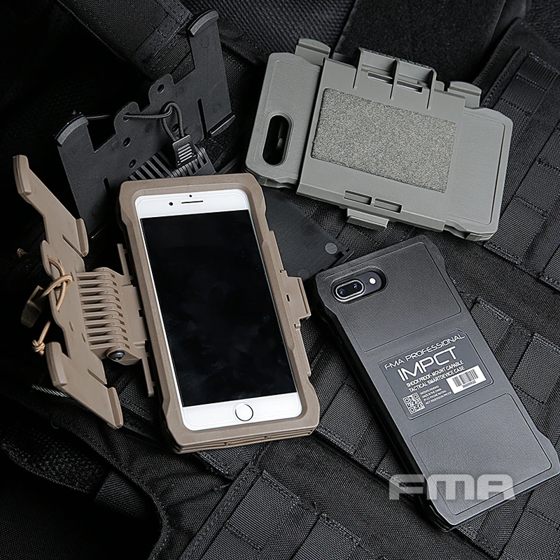 FMA IPHONE 7/8 Plus мобильный чехол для телефона TB1320 для Molle Vest system нагрудный мобильный чехол