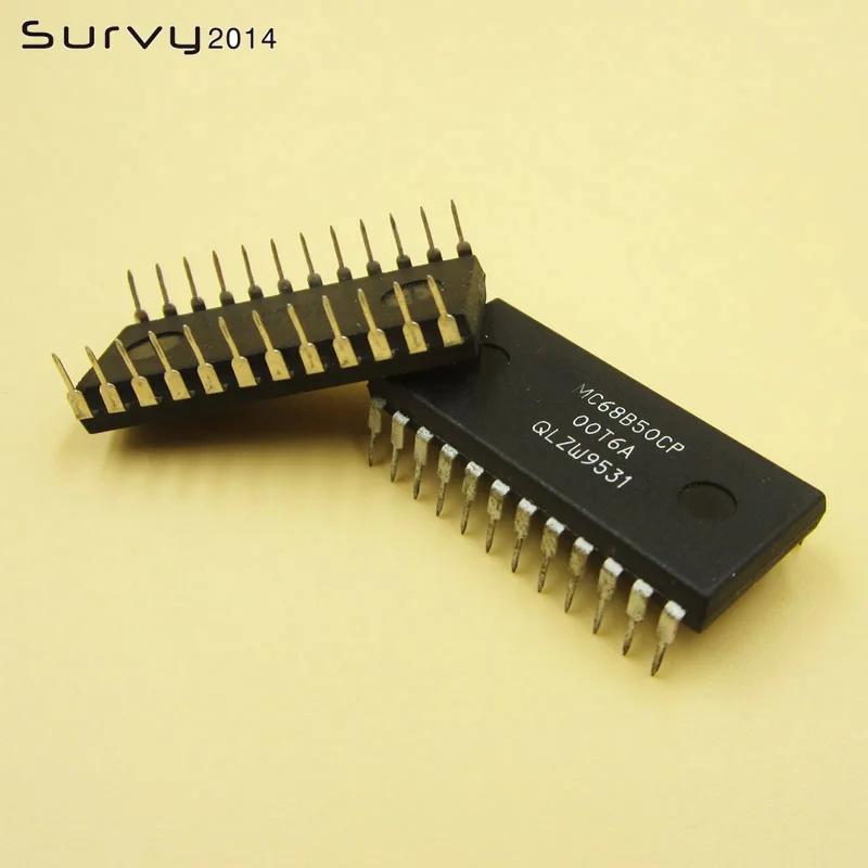 1/5PCS MC68B50CP 68B50 DIP-24 ASYNCHRONOUS COMMUNICATIONS INTERFACE ADAPTER