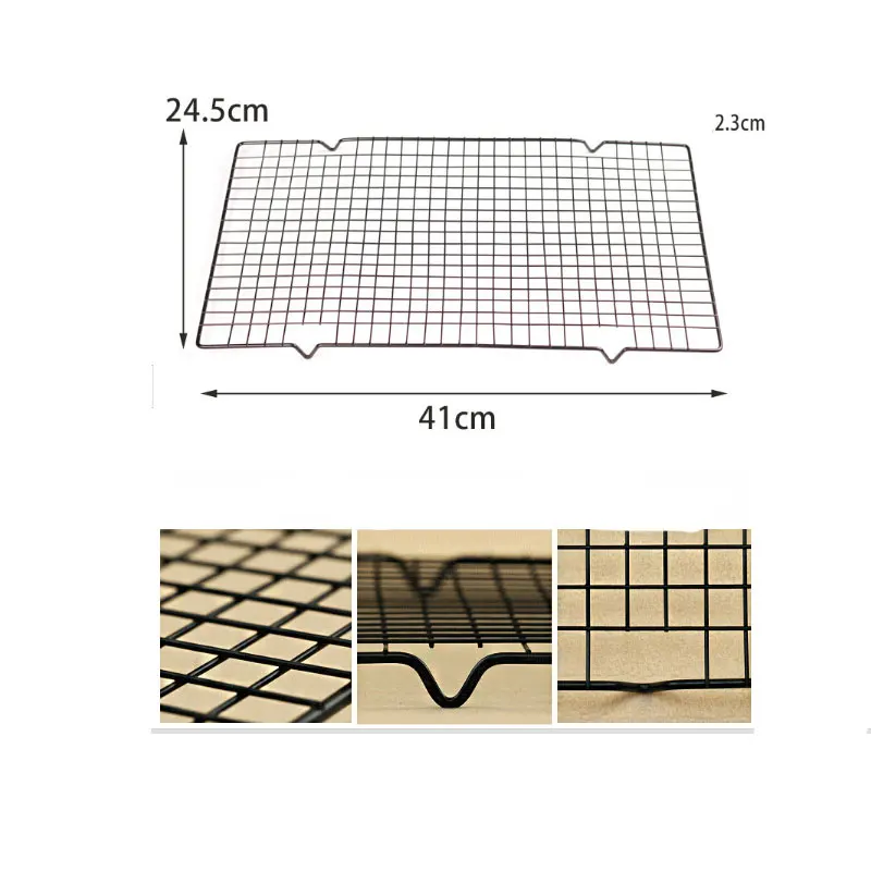 

Large size 10-by-16-Inch Nonstick Cooling Rack New