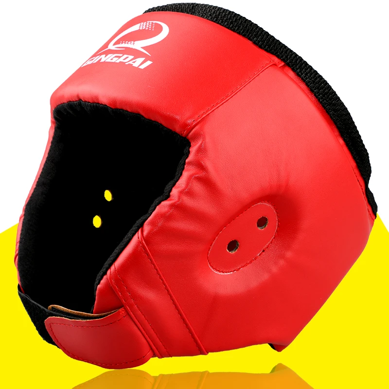 Top Brand MMA Karate Muay Thai Kick Training Helmet Boxing Head Guard Protector Headgear Free