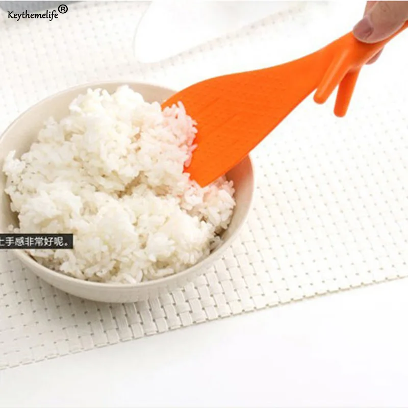 

1PC Squirrel Shape Rice Spoon Ladle Non Stick Rice Paddle Meal Spoon Cartoon Lovely Animal Shape Rice Spoon