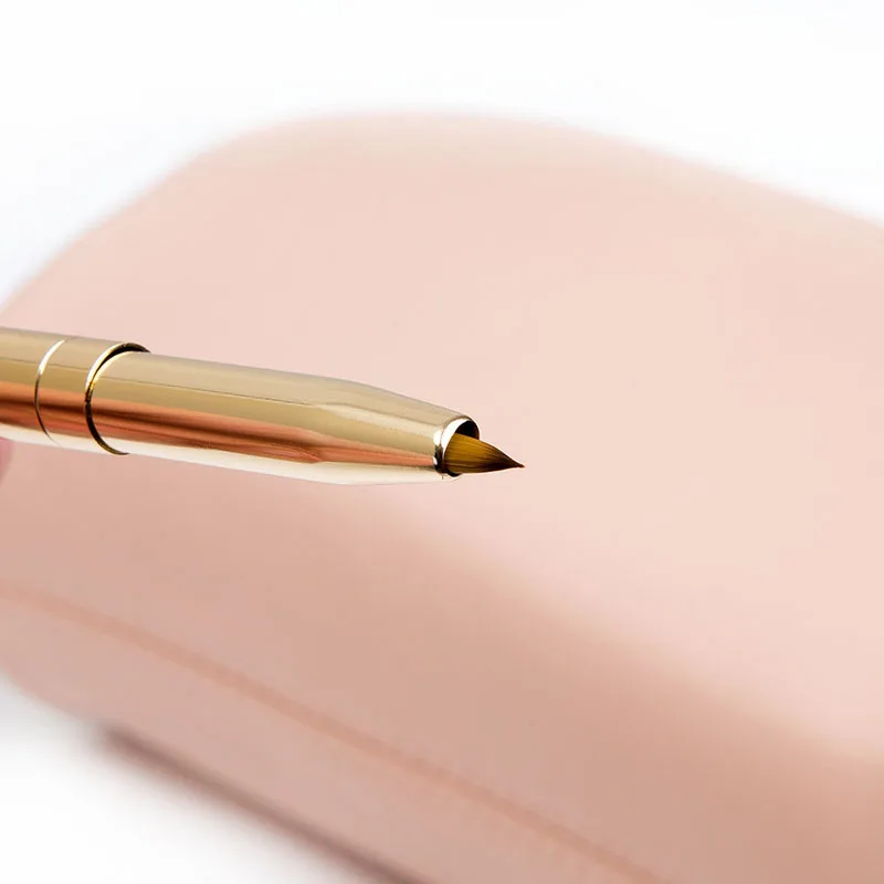 double ended makeup brushes retractable brush cosmetic beauty tool (2-1)