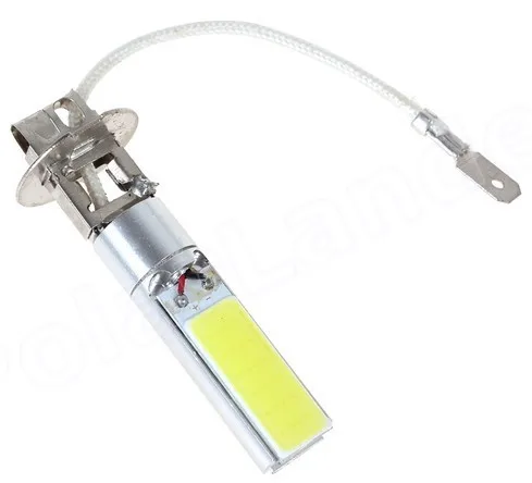 Горячая Распродажа; комплект из 2 предметов, белая H3 2COB 10 Вт Автомобильный светодиодный противотуманный светильник s головная лампа светильник лампочка 12V