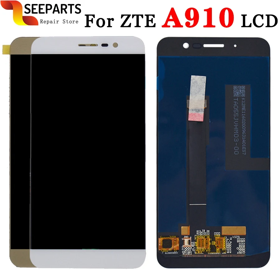 Оригинальный протестированный ЖК дисплей ZTE Blade A910 с диагональю 5 дюйма цифровой
