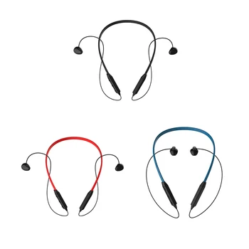 

Worallymy HBQ-ix Portable Neckband Bluetooth 4.2 Stereo Headset Hands-free Dust-proof Sports Running Earphone