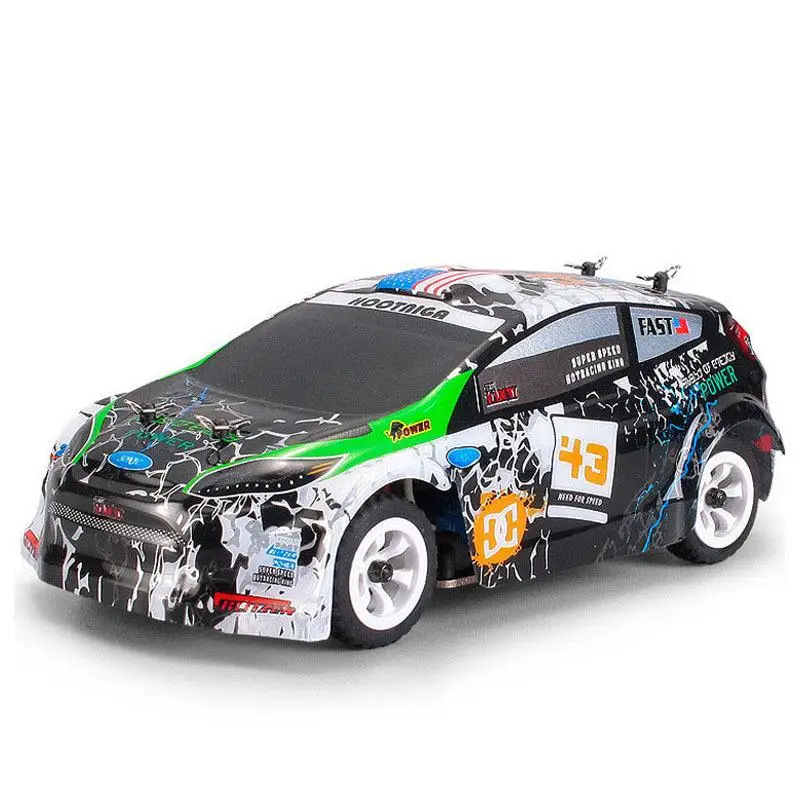 Wltoys K989 1/28 2 4G 4WD матовый Радиоуправляемый раллийный автомобиль RTR с передатчиком